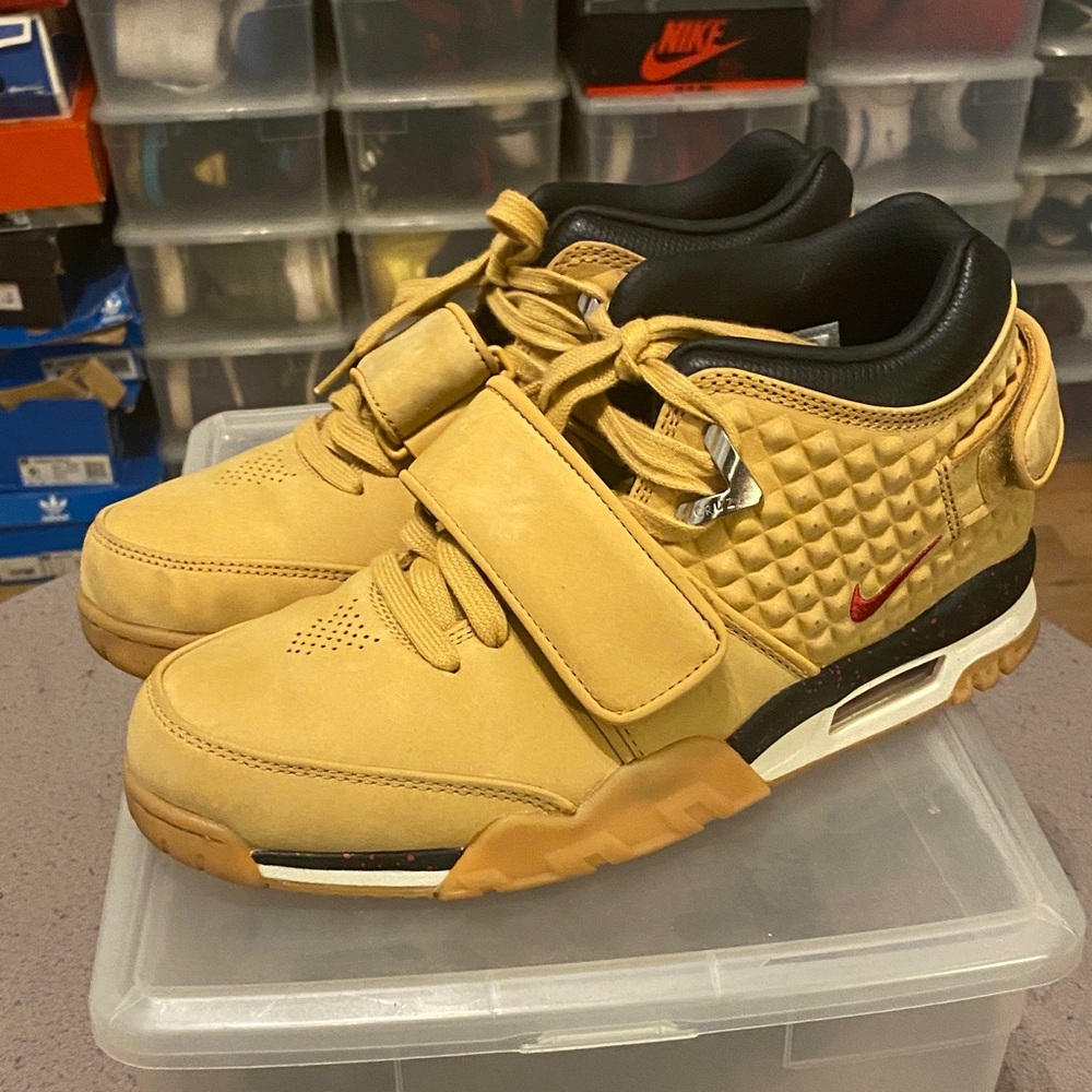 Nike Air Trainer Victor Cruz Wheat 2015 release size 8.5